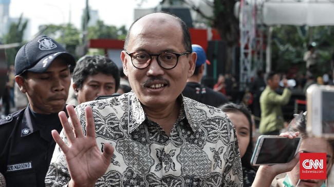 Staf Ahli Menteri Agama, Janedri, mengklaim belum pernah bertemu dengan tersangka kasus dugaan jual beli jabatan di Kementerian Agama, Romahurmuziy.