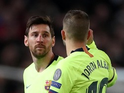 Pesan Messi di Acara Perpisahan Jordi Alba dengan Barca