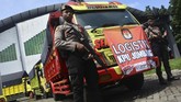 FOTO: Distribusi Logistik Pemilu 2019 di Pulau Jawa Dalam hitungan hari waktu pemungutan suara akan digelar pada 17 April 2019, KPU selaku penyelenggara pemilu terus bergiat mendistribusikan logistik pemilu.