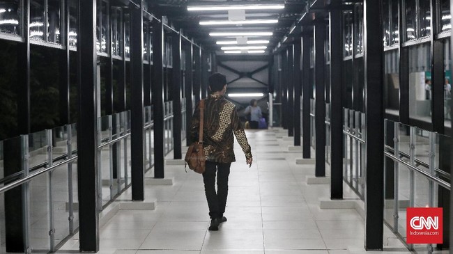 Jembatan yang akan dibangun nanti bakal memudahkan calon penumpang menuju Stasiun MRT Lebak Bulus dari Mal Poins Square.