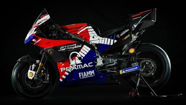 Lamborghini memutuskan menjadi sponsor tim satelit Ducati di MotoGP, Pramac. Logo Lamborghini tertera di bodi samping Desmosedici GP19 di GP Americas.