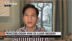 VIDEO: Mencoblos di AS, Hanif: Informasi tentang Caleg Minim