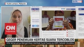 VIDEO: Geger Penemuan Kertas Suara Tercoblos