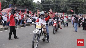 Cerita Wali Kota Semarang Naik Motor Trail ke Kampanye Jokowi