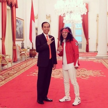 Dukung Jokowi, Candil Ikut Ramaikan 'Konser Putih Bersatu'