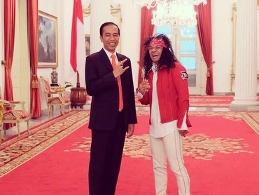 Dukung Jokowi, Candil Ikut Ramaikan 'Konser Putih Bersatu'