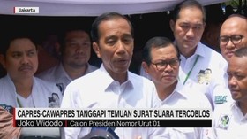 VIDEO: Capres-Cawapres Tanggapi Temuan Surat Suara Tercoblos