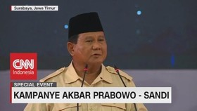 VIDEO: Prabowo Kenalkan 'Calon Menteri' di Pidato Kebangsaan