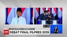 VIDEO: Jokowi Bahas e-Sport, Prabowo Fokus Kebutuhan Pangan