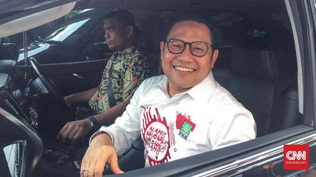 Ketua Umum PKB Muhaimin Iskandar memenuhi panggilan penyidik KPK sebagai saksi kasus dugaan korupsi di Kementerian PUPR.