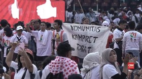 VIDEO: Jauh-jauh ke Jakarta demi Kampanye Akbar Jokowi-Ma'ruf