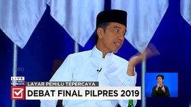 VIDEO: Jokowi Nilai Ekonomi Makro Tak Bisa Cuma dari Keluhan