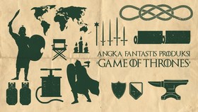 INFOGRAFIS: Angka Fantastis 'Game of Thrones'