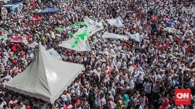 'Jaran Goyang' dan 'Kereta Malam' Hibur Massa Jokowi di GBK