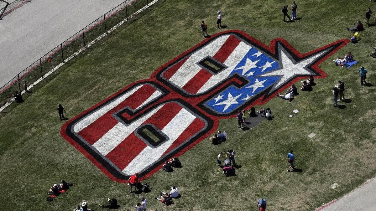 FOTO: Duel Sengit Hari Pertama MotoGP Amerika 2019