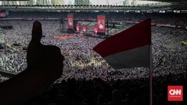 Jokowi di GBK: Ekonomi Indonesia Terkuat ke-4 Dunia 2045