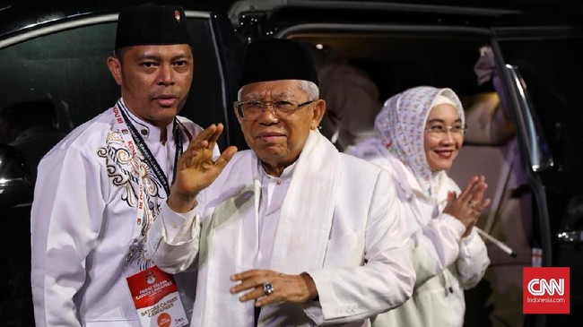 Ma'ruf juga berharap masyarakat tidak lagi terbelah setelah MK membacakan putusan.