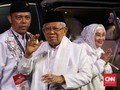 Ma'ruf Amin Salat Idul Fitri di Masjid Dekat Kantor MUI Pusat