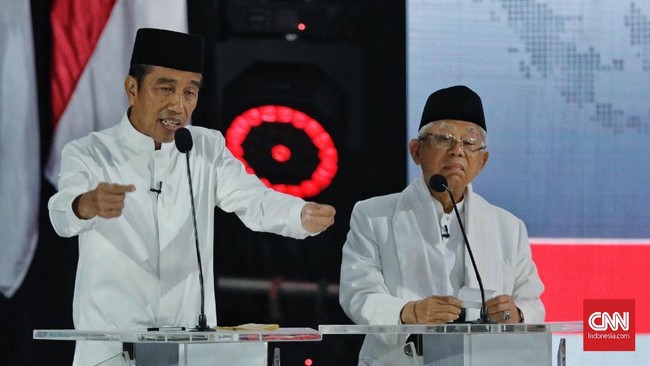 Hitung cepat Indo Barometer mengambil sampel dari 34 provinsi dan hingga 73 persen data yang masuk, Jokowi masih unggul dari Prabowo Subianto.