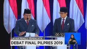 VIDEO: Closing Statement Jokowi-Maruf Vs Prabowo-Sandi (6/6)