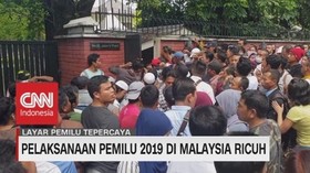 VIDEO: Pemilu di Malaysia Kacau, Pemilih Membludak di 3 TPS