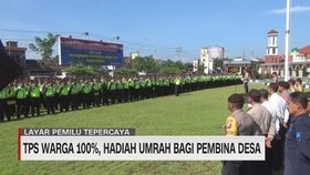 VIDEO: TPS Warga 100 Persen, Hadiah Umrah Bagi Pembina Desa
