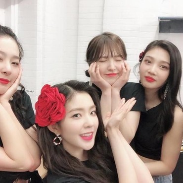 Korean Wave 2019, Konsep Panggung dari Atribut Red Velvet