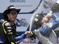 FOTO: Momen MotoGP Amerika, Marquez Jatuh dan Rossi Podium