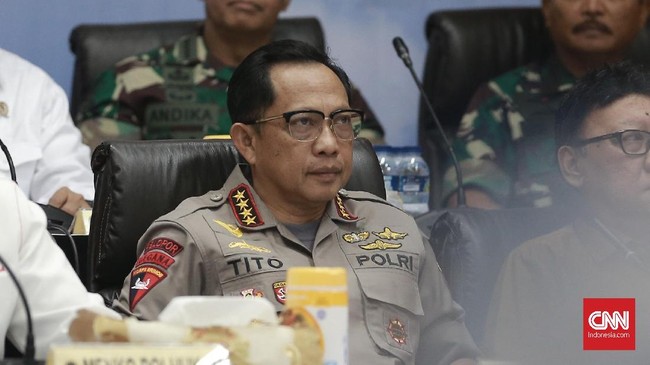Pansel Capim KPK menemui Kapolri Jenderal Tito Karnavian untuk membahas dan mengundang anggota Polri mengikuti seleksi pencarian calon komisioner KPK.