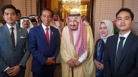 7 Momen Setianya Iriana Dampingi Jokowi Bertemu Raja Salman