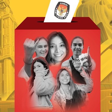 Infografis: Cerita Seleb Nyoblos di Luar Negeri