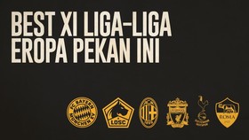 INFOGRAFIS: Best XI Liga-liga Eropa Pekan Ini