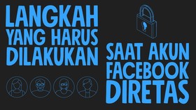 INFOGRAFIS: Langkah yang Dilakukan Saat Akun Facebook Diretas