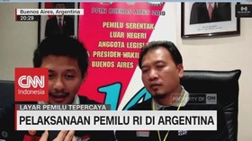 VIDEO: Pencoblosan, Antusias WNI di Argentina Sangat Tinggi