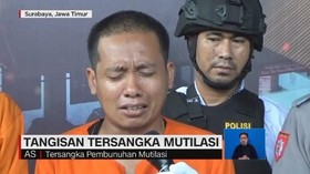 VIDEO: Tangisan Tersangka Mutilasi dalam Koper