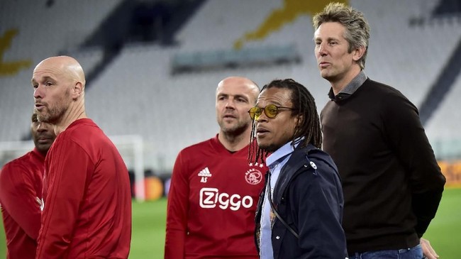 FOTO: Ronaldo Gembira Jelang Juventus vs Ajax