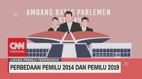 VIDEO: Perbedaan Pemilu 2014 & Pemilu 2019