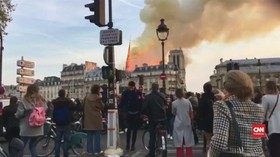 VIDEO: Usai Kebakaran, Notre-Dame Bakal Direstorasi