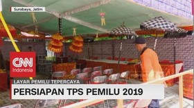 VIDEO: 4 TPS Unik di Surabaya Jadi Satu 