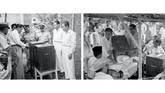 FOTO: Pemilu 1955, Tonggak Sejarah Demokrasi Indonesia Gambaran Pemilu pertama RI pada 1955 yang digelar di tengah suasana keamanan negara yang tidak kondusif akibat maraknya pemberontakan.