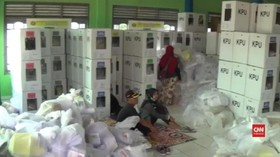VIDEO: KPU Ganti Kotak Suara Rusak di Bogor