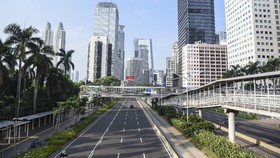 Jalan Ibu Kota Sepi Kendaraan pada Hari Pemilu 2019