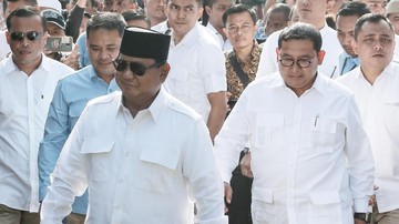 Presiden Prabowo Bertemu Direktur FBI di Kertanegara