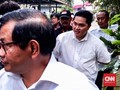 Erick Thohir dan Pramono Anung Sambangi Kediaman Mega