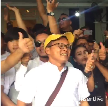 Pendukung Jokowi-Ma'ruf Kompak Nyanyi 'Jokowi Lagi'