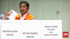 Nyoblos dari Tahanan, Idrus Marham Ingin Masa Depan RI Cerah