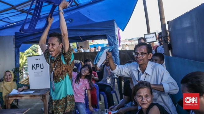 FOTO: Perhitungan Suara Pemilu 2019