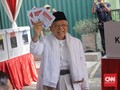 Ma'ruf Nilai Tolak Pilpres tapi Terima Pileg 'Iman Sebagian'