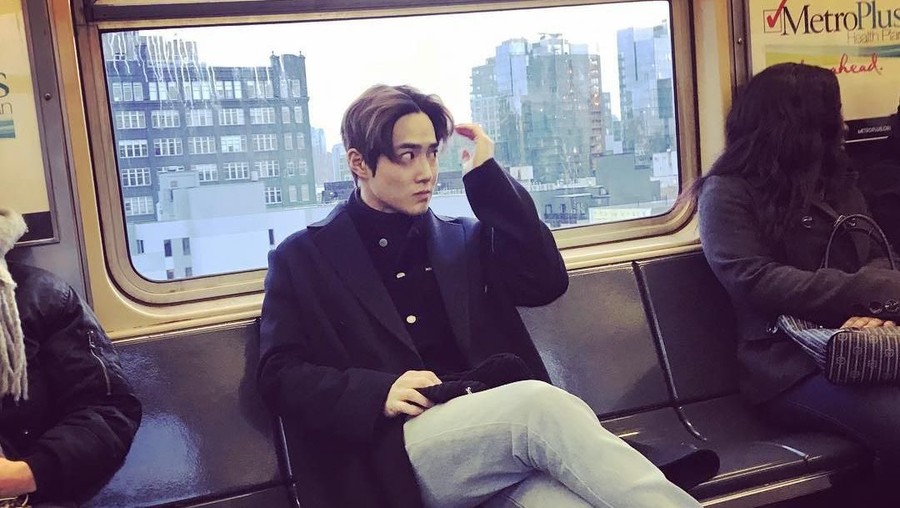 liburannya suho exo liburannya suho exo