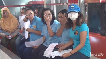 Aksi Bungkam Vanessa Angel Saat Nyoblos